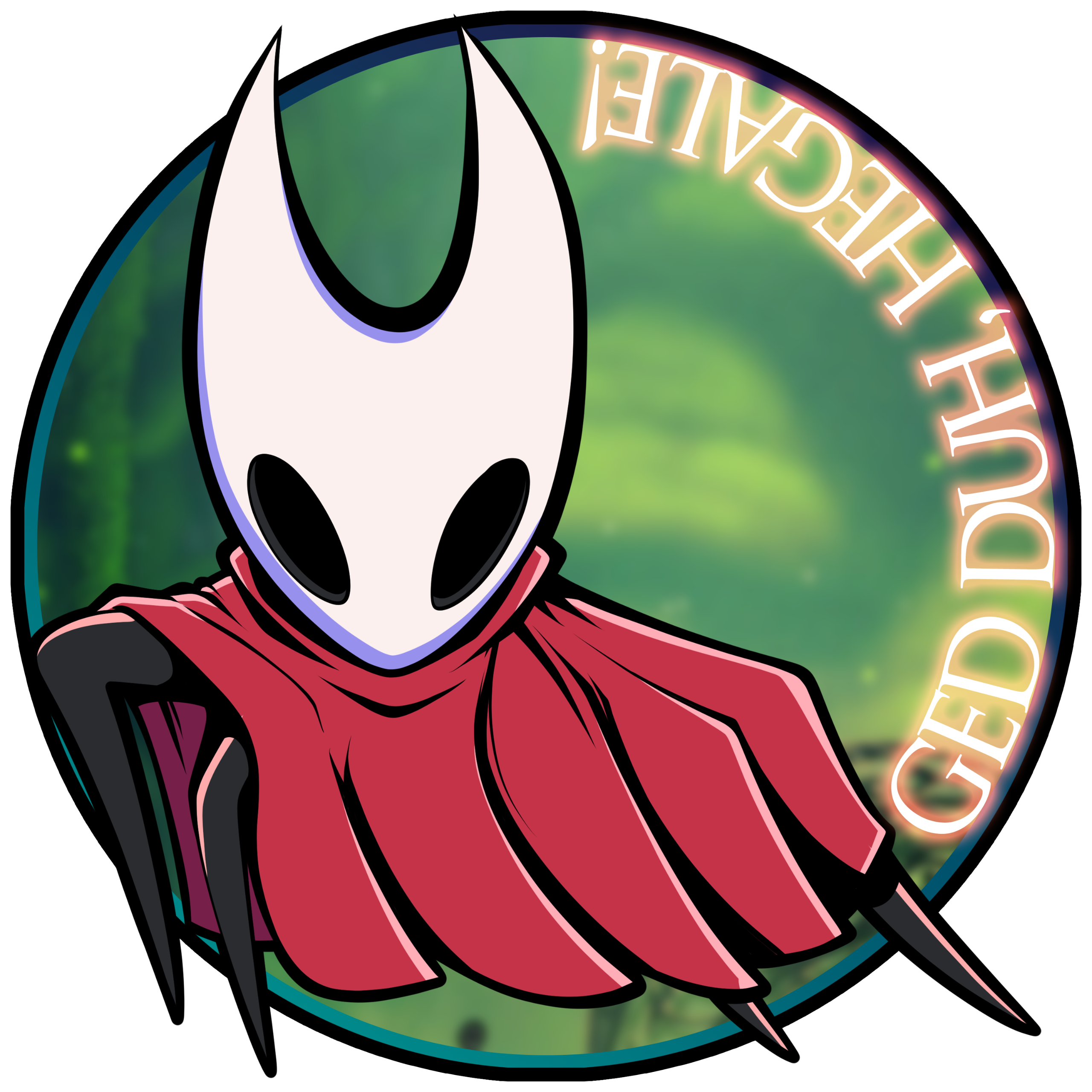 Hornet from Hollow Knight acting like the stick bug meme