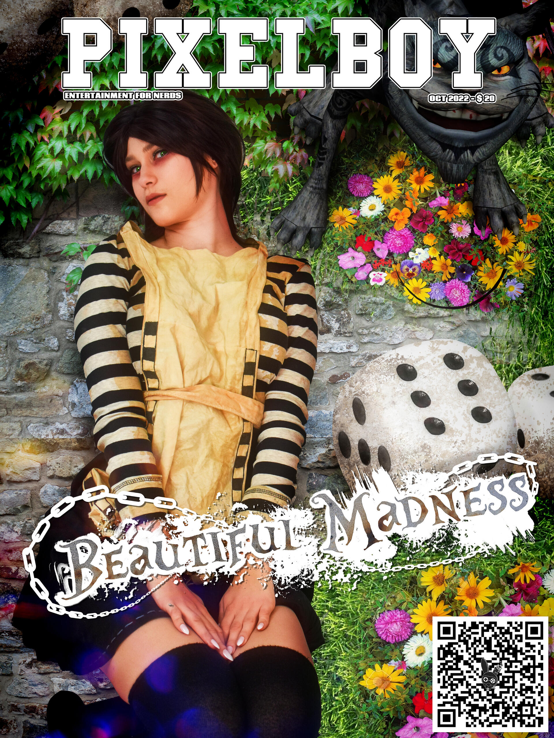 Cosplay set with Alice Liddell from American McGee's Alice, contains NSFW